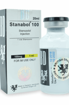 Stanabol 20ml/100mg British Dragon
