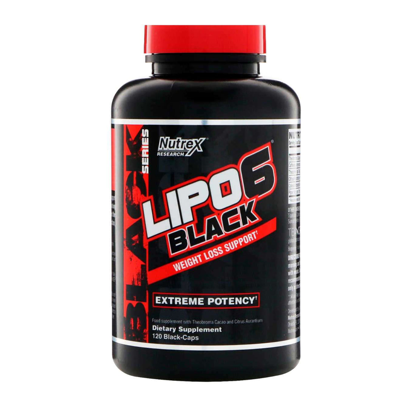 NUTREX LIPO 6 BLACK 120 CAP
