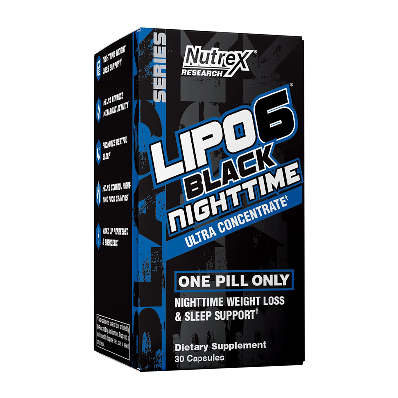 NUTREX LIPO 6 BLACK UC NGHTTIME 30 CT